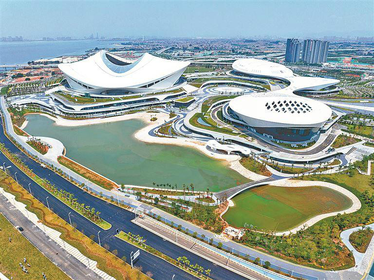 厦门奥体中心藏着一片"海"-厦门市人民政府门户网站